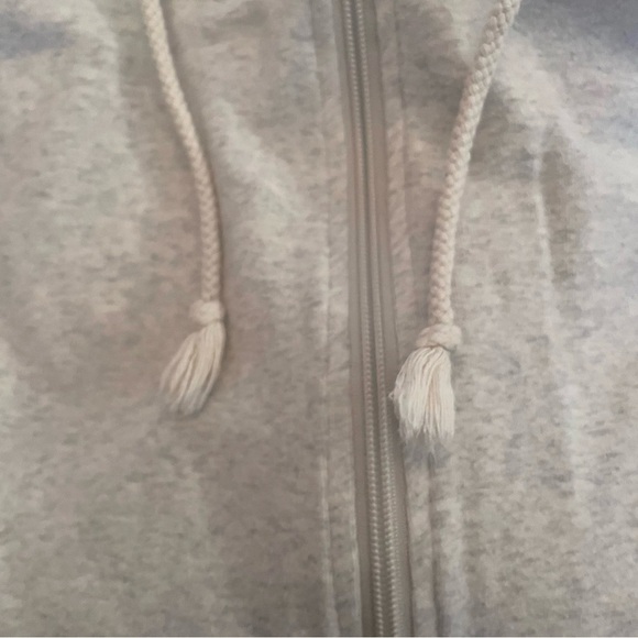 Ampersand Avenue Womens XXL Pullover Hoodie Plaid Accents Zipper Thumb Holes - Picture 9 of 11